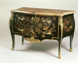 Commode Louis XV dans le style de Macret, vers 1765