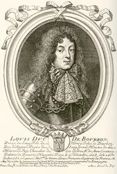 Louis de Bourbon, Prince de Condé, 1668 - 1710. Prince du sang à la cour de Louis XIV. De 
