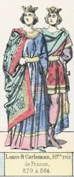 Louis et Carloman, 28es rois de France, 879 à 884