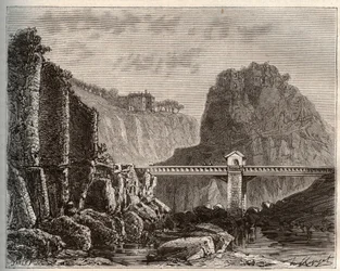 Lozère : rochers de Sainte-Madeleine