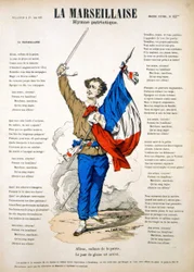 Paroles de « La Marseillaise ». Image d