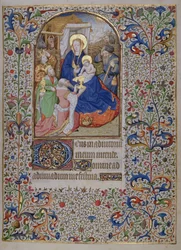 Adoration des mages, Horae française