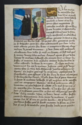 MS Hunter 252 045v Page de Cent Nouvelles Nouvelles, vers 1461-62