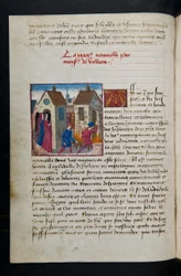 Page de Cent Nouvelles Nouvelles, c.1461-62