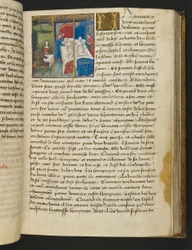 Page de Cent Nouvelles Nouvelles, c.1461-62