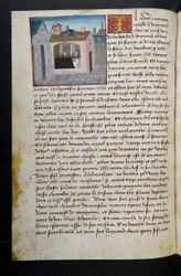 Page de Cent Nouvelles Nouvelles, c.1461-62