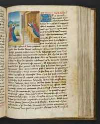 Page de Cent Nouvelles Nouvelles, c.1461-62