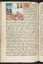 Page de Cent Nouvelles Nouvelles, c.1461-62