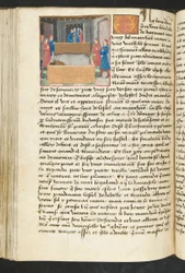 Page de Cent Nouvelles Nouvelles, c.1461-62