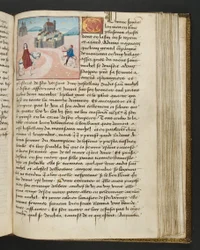 Page de Cent Nouvelles Nouvelles, c.1461-62