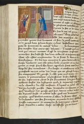 Page de Cent Nouvelles Nouvelles, c.1461-62