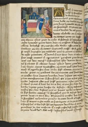 Page de Cent Nouvelles Nouvelles, c.1461-62