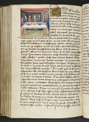 Page de Cent Nouvelles Nouvelles, c.1461-62