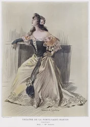 Mademoiselle Pannetier dans le rôle de Nelly dans Falstaff