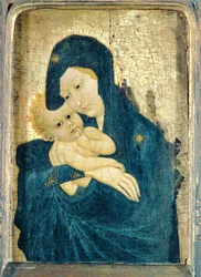 Madone et Enfant, école de Bourgogne