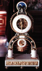 Pendule de cheminée, fin du XVIIIe siècle