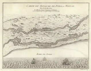 Carte du Royaume de Juida, ou Whidah