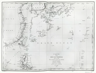 Carte de la mer de Chine méridionale, de l