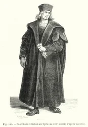 Marchand vénitien en Syrie au XVIe siècle (d