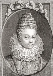 Marie de Médicis, 1575-1642. Reine consort de France, en tant que seconde épouse du roi Henri IV de France. De Les Heures Libres publié en 1908