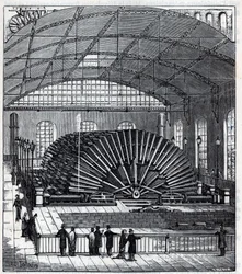Machine hydraulique de Marly, construite par l
