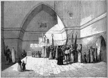 Rite maronite - Baptême dans une famille de Metualis - Beyrouth