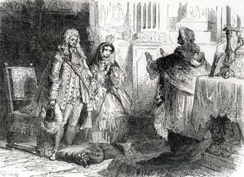 Mariage de Louis XIV et Madame de Maintenon