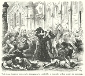 Massacre des Armagnacs par les Bourguignons, Paris