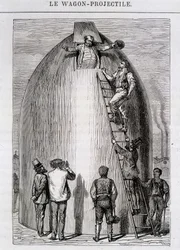 Maston avait grossi - dans De la terre à la lune par Jules Verne