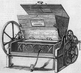 Pétrin mécanique pour la fabrication du pain, selon le procédé Stevens