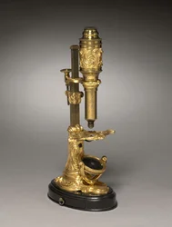 Microscope, vers 1745-1765