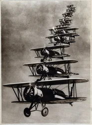 Aviation militaire : une escadrille américaine lors d