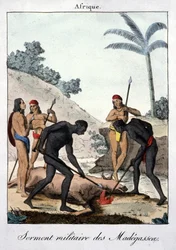 Serment militaire des soldats malgaches