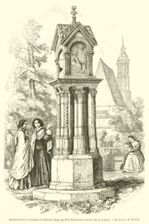 Monument élevé à la mémoire de Sébastien Bach
