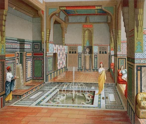 Intérieur mauresque, vers 1880