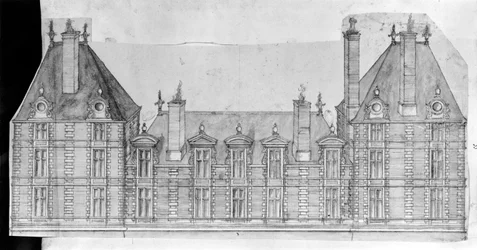 Ms 1001 fol.33, château de Rosny
