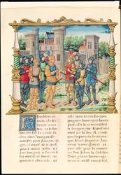Le Traité de Conflans entre Louis XI et Charles le Téméraire, Duc de Bourgogne, octobre 1465, des Mémoires de Philippe de Commynes (1445-1509)