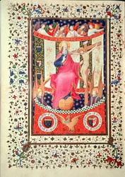 La Trinité, des Heures de Boucicaut, c.1410