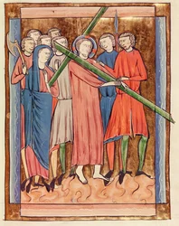 Le Christ portant la croix, du Psautier à l