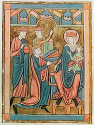 Adoration des Mages, du Psautier à l