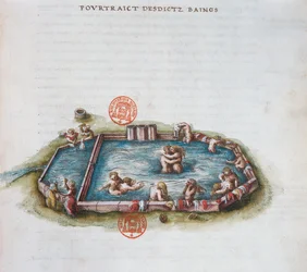 Ms 3243 Les Bains de Bourbon l