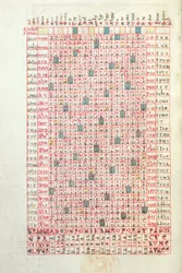 Ms 364 Un Calendrier Perpétuel, du Bréviaire de Mont-Cassin, fin du 11e ou début du 12e siècle