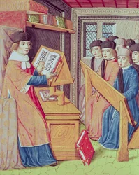 Enseignement des Géorgiques de Virgile avec commentaire de Servius, 1469