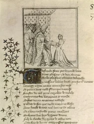 Christine de Pisan (1364-1430) présente son œuvre à Louis, duc d