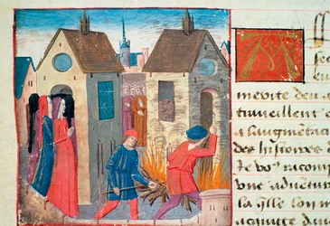 Ms Hunter 252 f.75v Incendie d