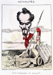 Actualités - Petit bonhomme vit encore ! Caricature sur Rochefort debout dans une tombe