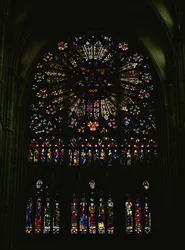 Fenêtre du transept nord