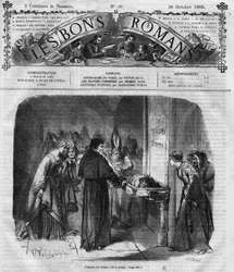 Série de romans : "Notre-Dame de Paris" par Victor Hugo (1802-1885). Le prêtre décide d