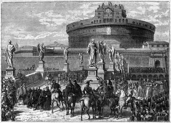 Occupation de Rome (Castel Sant