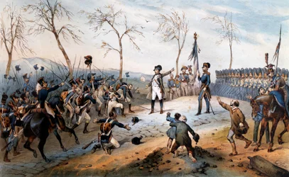 Cent jours: "Napoléon Bonaparte (1769-1821) revenant d